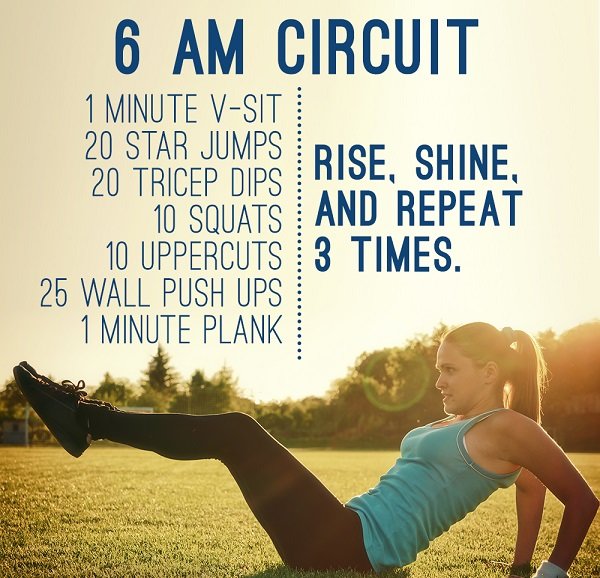 boost your metabolism - morning workout