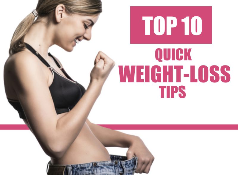 Quick Weight Loss Tips For Teens