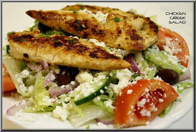 chicken greek salad