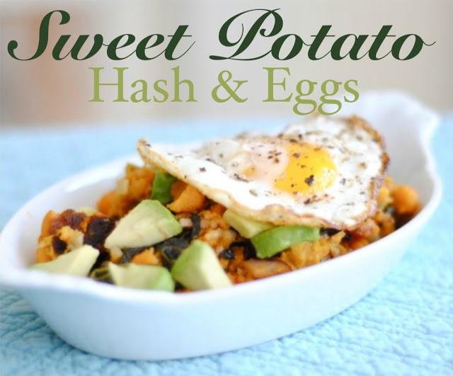 Sweet Potato Hash and Eggs