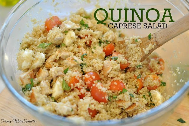 Caprese Quinoa Salad