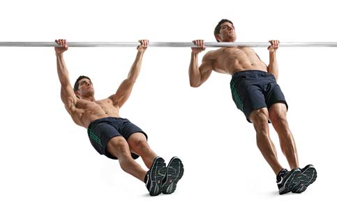 300 Workout body-weight rows