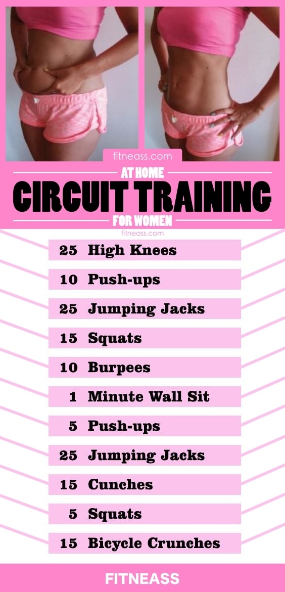 At Home Circuit Training For Women