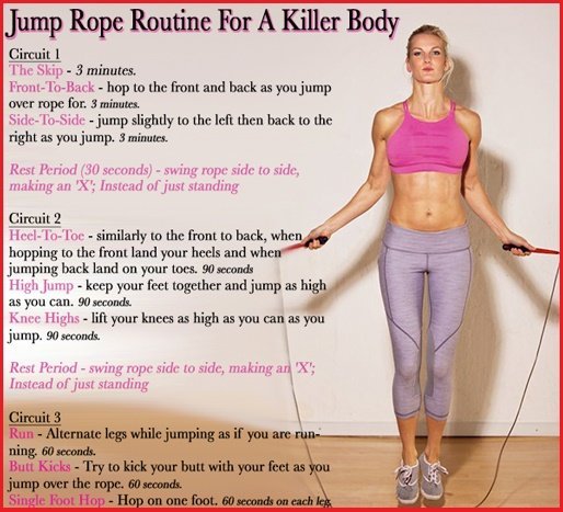 Effective cardio Jump Rope