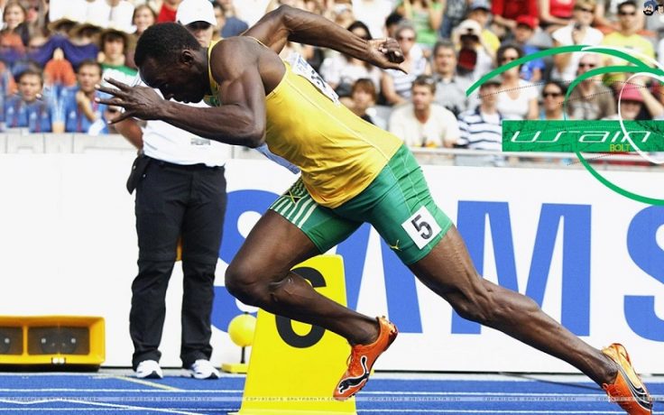 Usain Bolt running plan