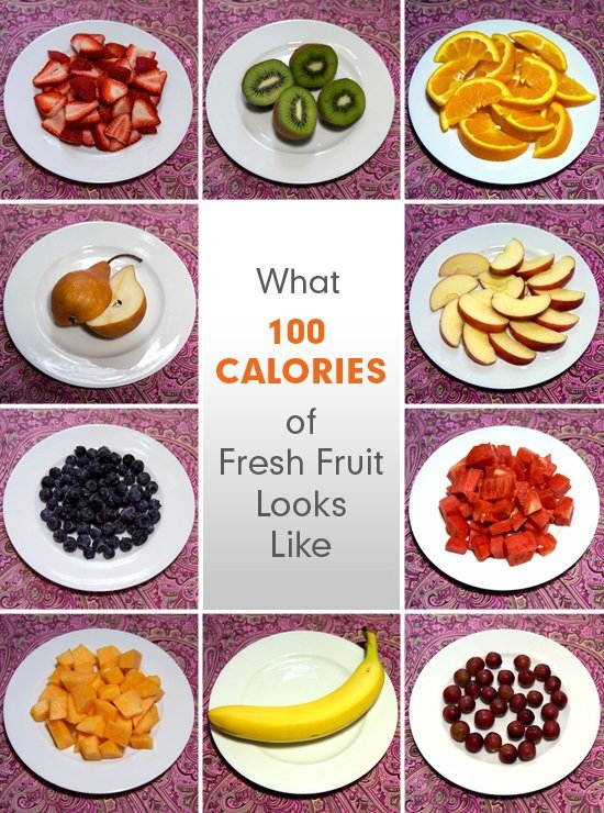 100 calorie foods of fruits