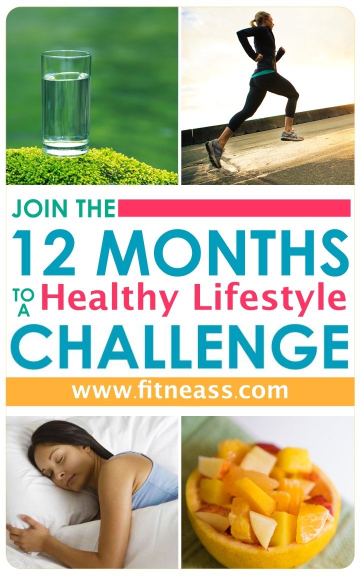 12 Months Challenge to a Healthy lifestyle