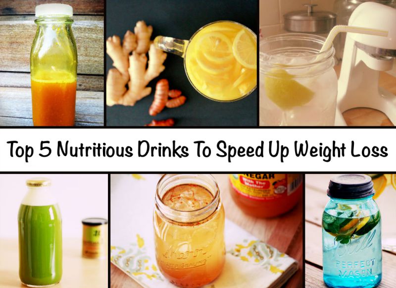 5 Nutritious Drinks for weight loss