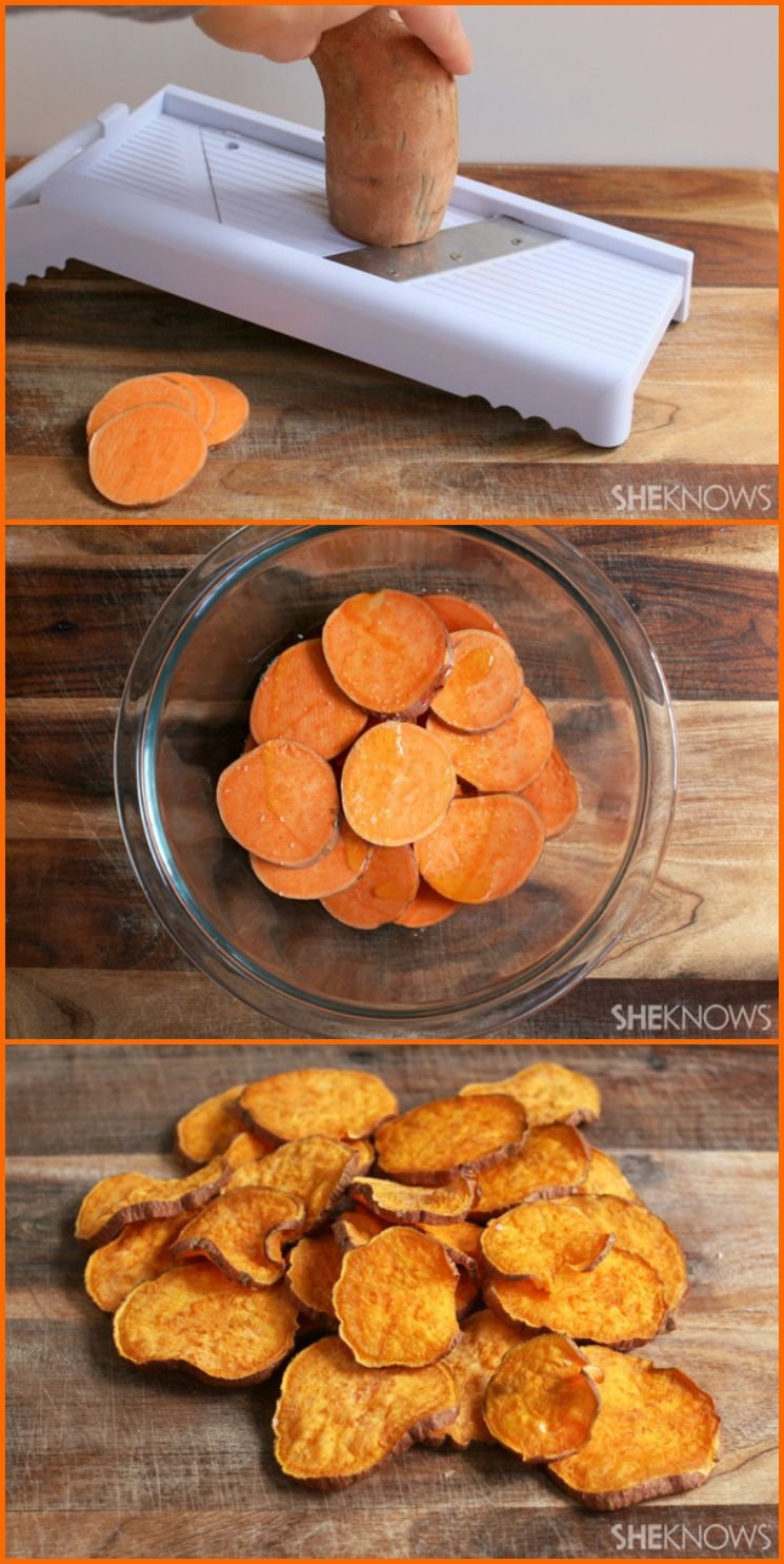 Homemade Sweet Potato Chips