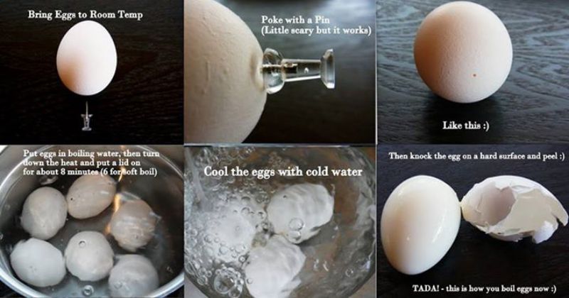 Perfect Boiled Egg - Egg Peeling