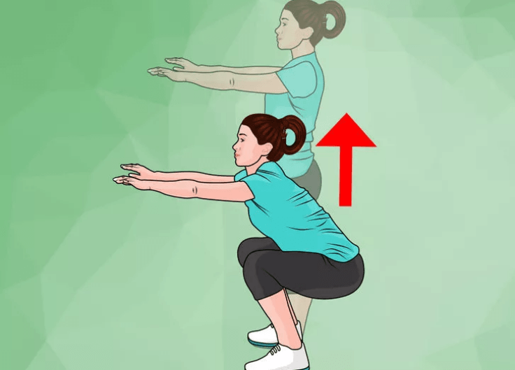 Exercises For Runners - Bodyweight Squats