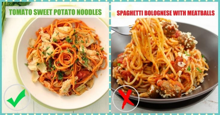 Junk Foods Substitutes - Pasta