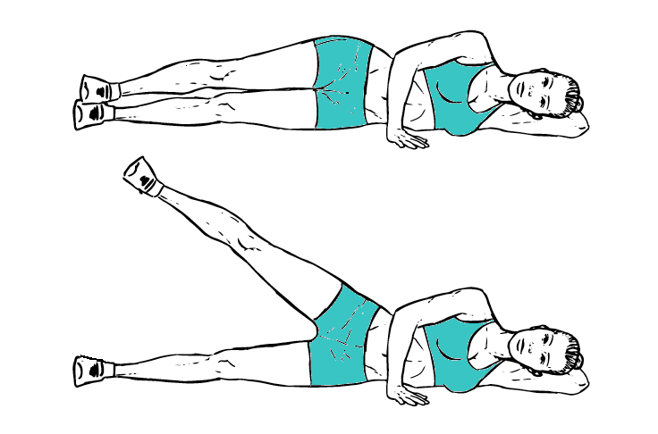 Side Lying Leg Lifts