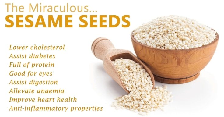 Natural Arthritis Treatments - Sesame Seeds