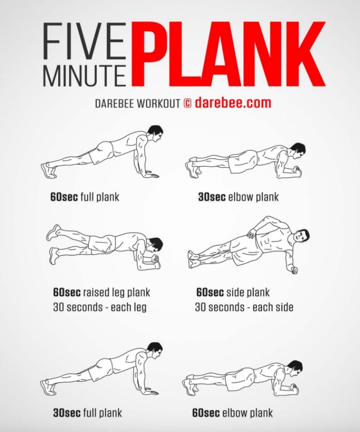 5 Minute Plank Workout