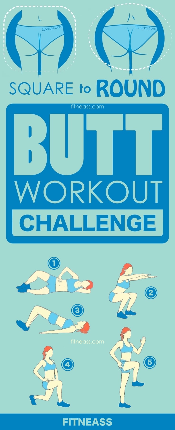 Square To Round Butt Workout Challenge