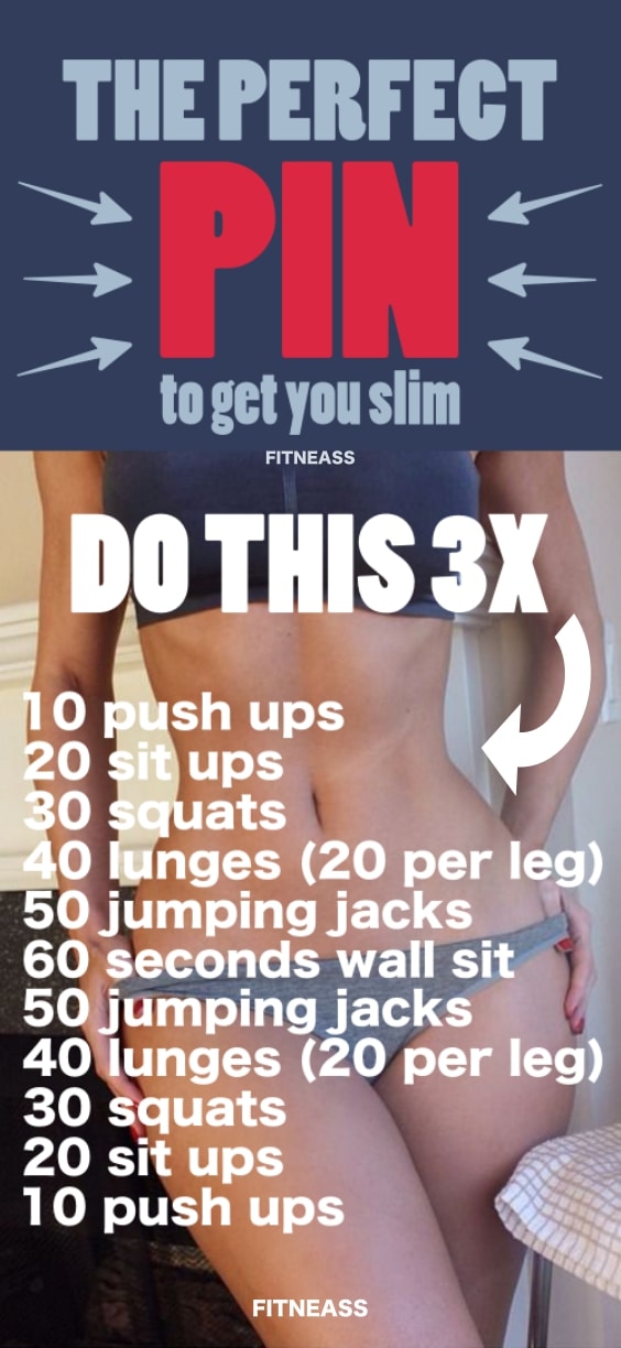 The Perfect Workout Challenge to get you slim