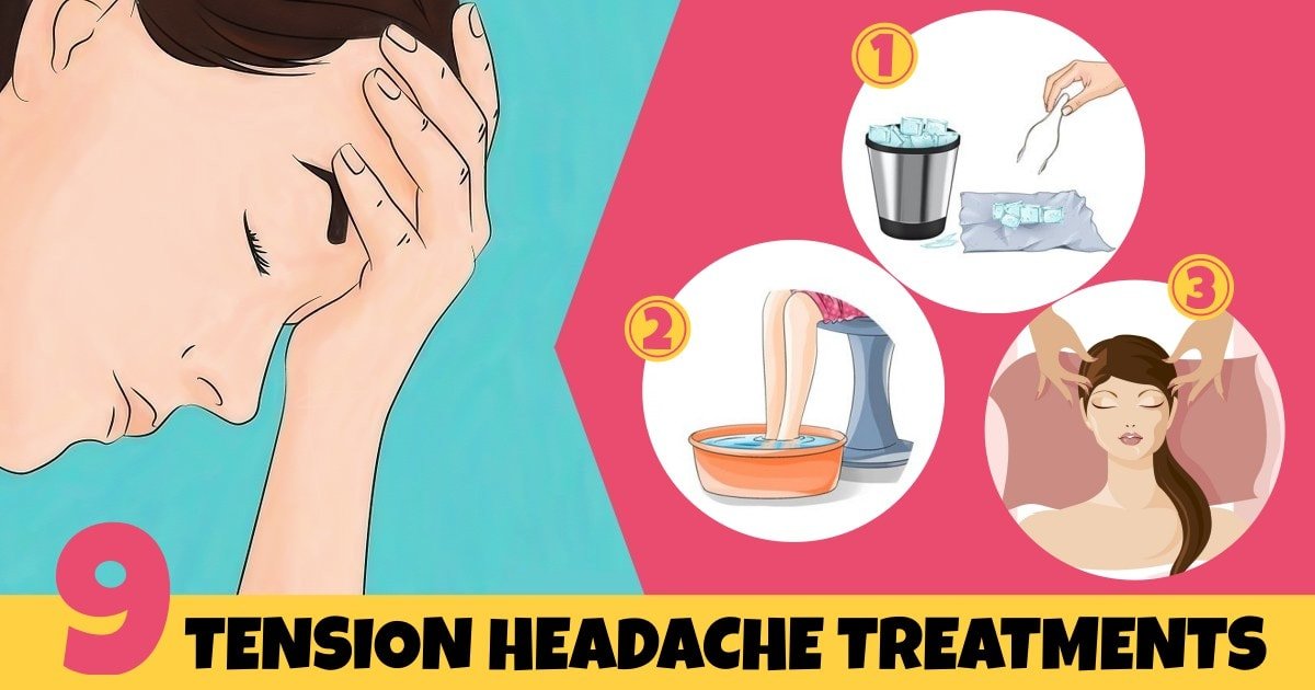 Image result for how to treat tension headache