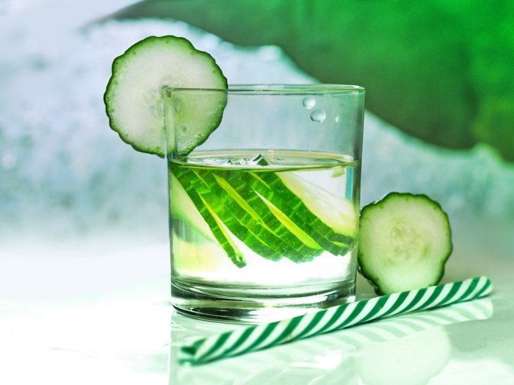 Detox Water Recipes - Cucumber
