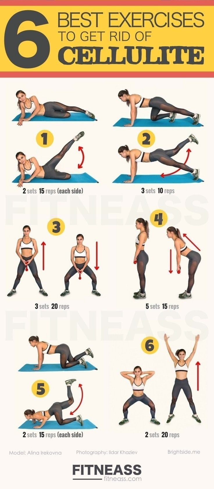Workouts for leg 2025 cellulite