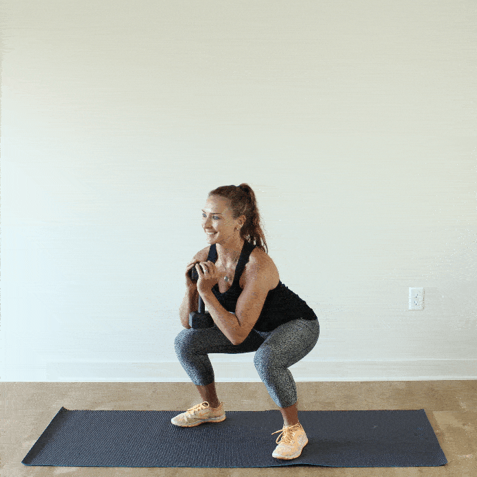 Exercises To Prevent Hernia - Goblet Squats