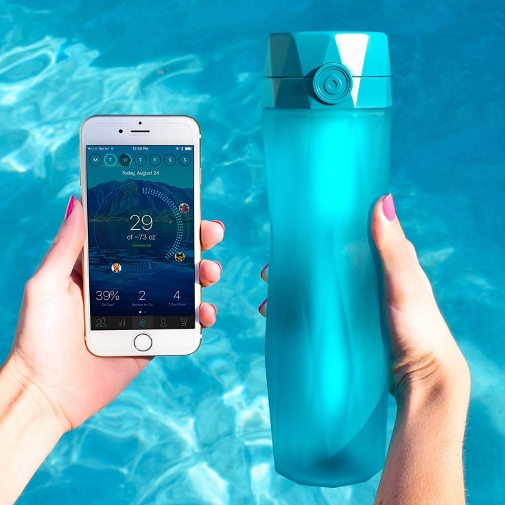 Unique Fitness Gadgets - Smart Water Bottle