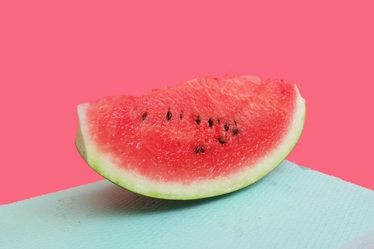 A slice of watermelon is a great pre-workout snack.