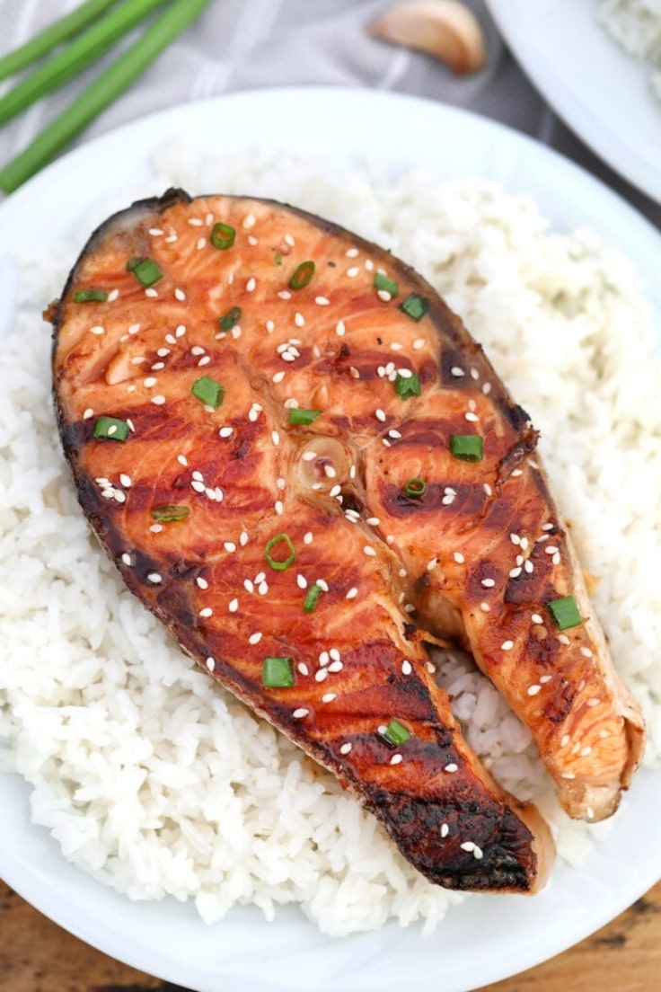 Maple Soy Grilled Salmon