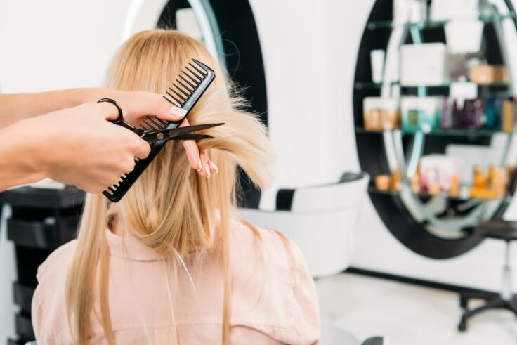 Get regular trims to keep your hair healthy